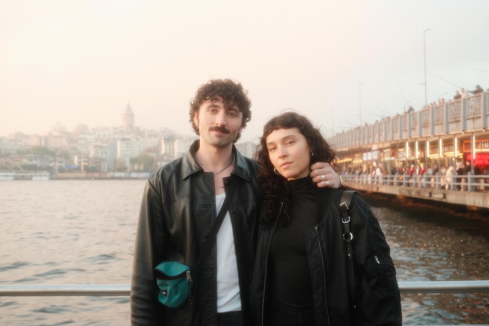 Barbara and Henry by the waterfront