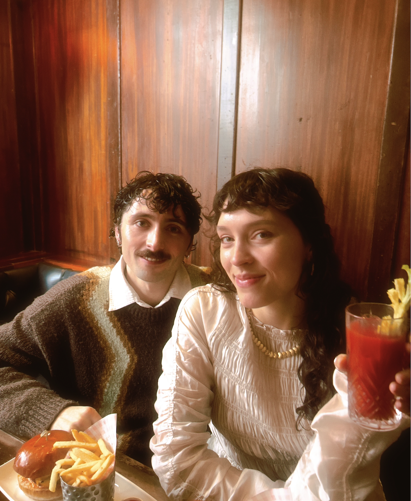 Barbara and Henry with a horse